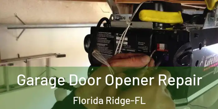  Garage Door Opener Repair Florida Ridge-FL