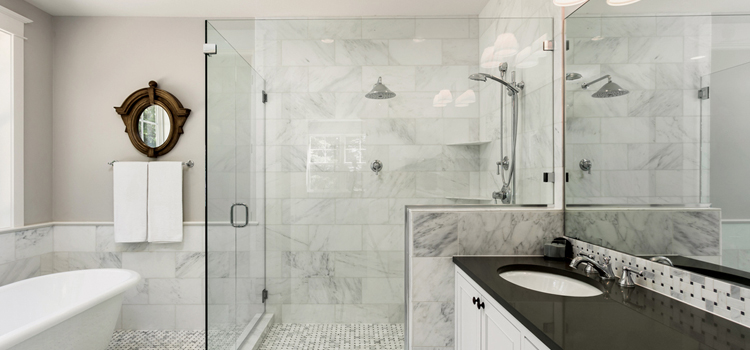 bathroom shower door installation in Florida Ridge