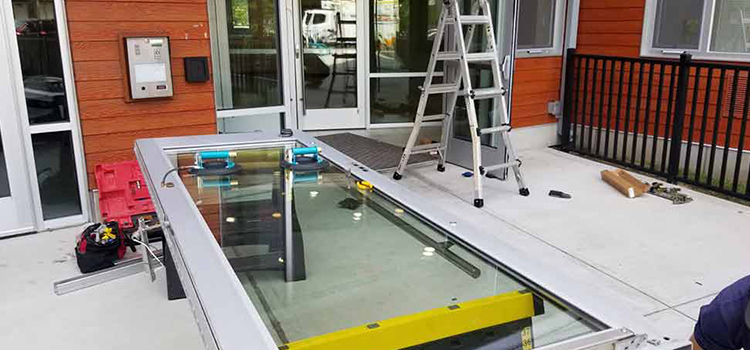 storefront door glass replacement Florida Ridge